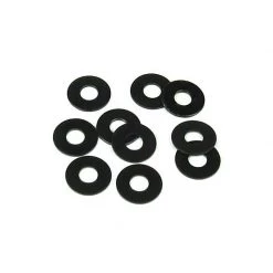 TEKNO RC LLC M3x8mm Washer, Black (10) for Parts