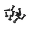 TEKNO RC LLC M3x10mm Flat Head Screws, Black (10) for Parts -Tekno RC Online Shop TKR1323 A0 CYU98518