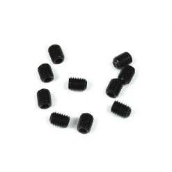 TEKNO RC LLC M3x4mm Set Screws, Black (10) for Parts