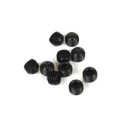TEKNO RC LLC M5x4mm Set Screws, Black (10) for Parts
