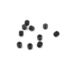 TEKNO RC LLC M3x3mm Set Screws, Black (10) for Parts