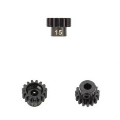 TEKNO RC LLC M5 Pinion Gear, 15T, MOD1, 5mm Bore, M5 Set Screw for Parts