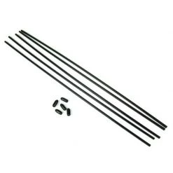 TEKNO RC LLC Antenna Tube, Universal with Caps (5) for Parts