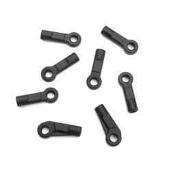 TEKNO RC LLC Rod Ends-hard, 6.8mm, M4 thread (8): SCT/SL for Parts