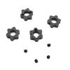 TEKNO RC LLC Wheel Hexes 12mm Lightened Steel (4): SCT410 SL for Parts