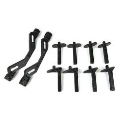 TEKNO RC LLC Body Mount Set, Front and Rear: SCT410 for Parts