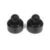 TEKNO RC LLC Shock Caps Aluminum, Black, Non-Vented (2) for Parts -Tekno RC Online Shop TKR6003B A0 9JED15H1