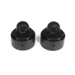 TEKNO RC LLC Shock Caps Aluminum Gun Metal Anodized, Vented (2): EB48 for Parts