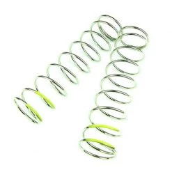 TEKNO RC LLC Shock Spring Set, 1.6x9.5T, 90mm, Yellow, 4.48 lb/in (2) for Parts