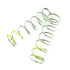 TEKNO RC LLC Shock Spring Set, 1.6x8.0T, 80mm, Yellow, 5.60 lb/in (2) for Parts