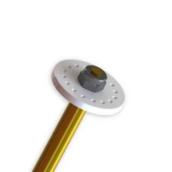 TEKNO RC LLC CNC Shock Piston Blanks, Flat/Flat, 16 dimples for Parts