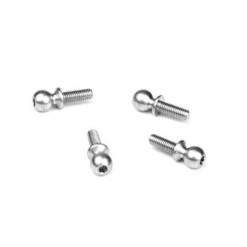 TEKNO RC LLC Ball Stud 5.5mm, Short Neck, 8mm Thread (4) for Parts