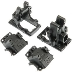 TEKNO RC LLC Bulkhead Set, Revised, Front and Rear: EB410 for Parts