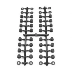 TEKNO RC LLC Hinge Pin Inserts and Wheelbase Shims: EB410 for Parts