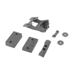 TEKNO RC LLC Wing Mount and Bumper one-piece mount: EB410.2 for Parts
