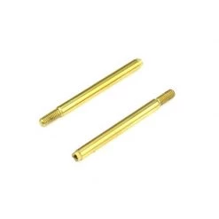 TEKNO RC LLC Shock Shafts, Front, Steel, TiNi Coated (2): EB410 for Parts