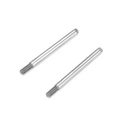 TEKNO RC LLC Shock Shafts, Front, Steel (2): EB410 for Parts