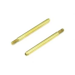 TEKNO RC LLC Shock Shafts, Rear, Steel, TiNi Coated (2): EB410 for Parts