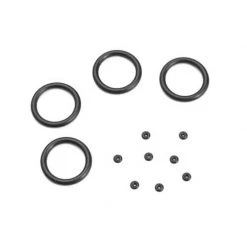 TEKNO RC LLC Emulsion O-Ring Set (4 Cap Seals, 8 Emulsion O-Rings): 13mm Shocks for Parts