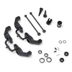 TEKNO RC LLC M6 Driveshafts and Hub Carriers, Rear, 6mm: Slash 4X4 for Parts