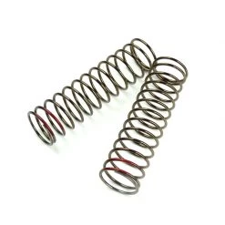 TEKNO RC LLC LF Shock Spring Set, Rear, 1.6x13.7, 85mm, Red for Parts