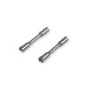 TEKNO RC LLC Aluminum Steering Posts, Gun Metal for Parts