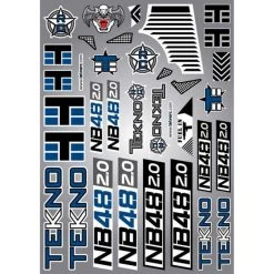 TEKNO RC LLC Decal Sheet: NB48 2.0 for Parts