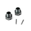 TEKNO RC LLC Wheel Hubs with Pins, +4mm offset, 17mm (2) for Parts -Tekno RC Online Shop TKR9673 A0 ELLFTME4